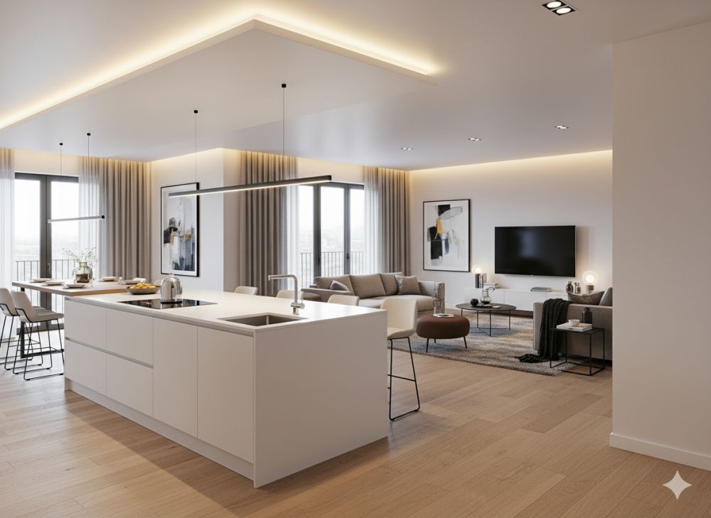 7 Ide desain dapur minimalis ukuran kecil biar tetap estetik dan muat banyak