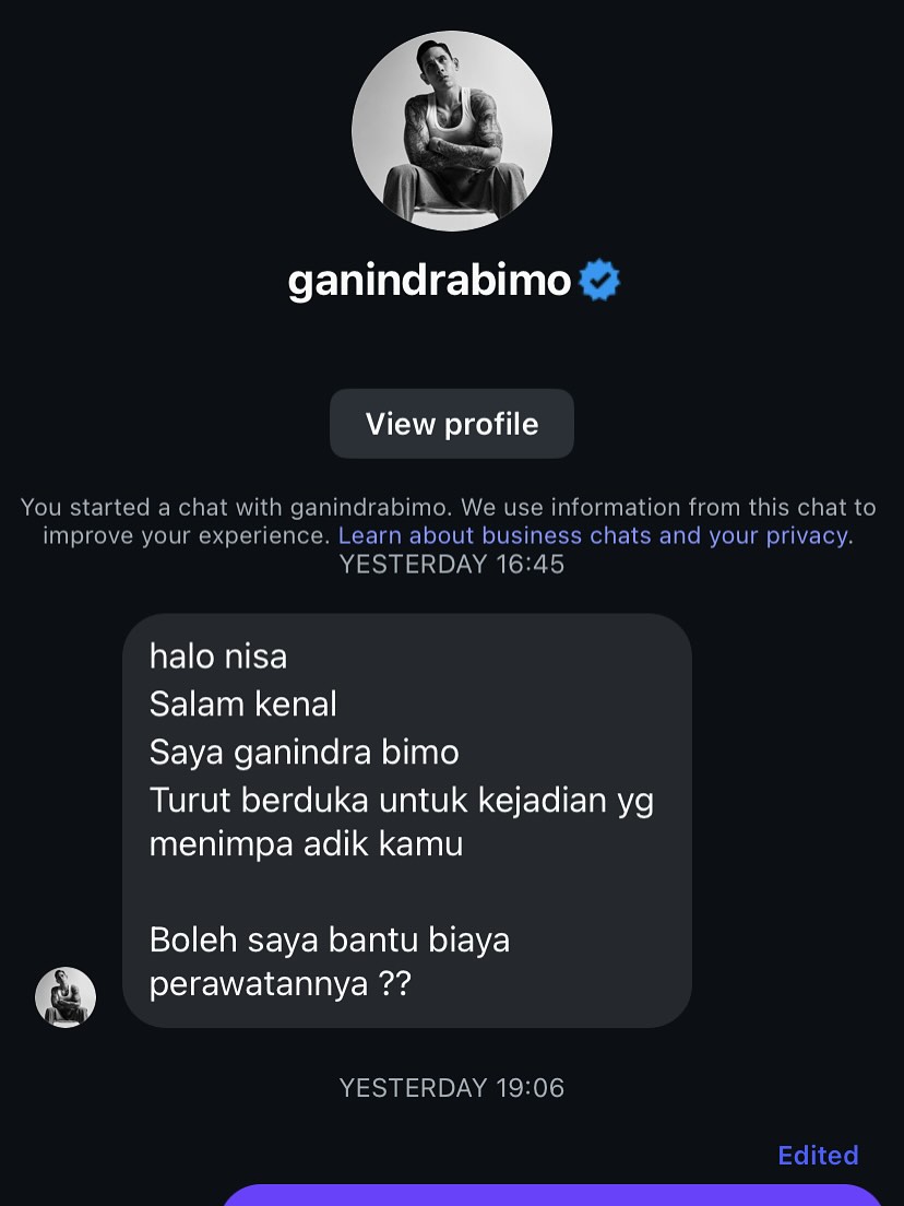 Ganindra Bimo ternyata diam-diam bantu biaya perawatan rumah sakit korban demo, tuai pujian