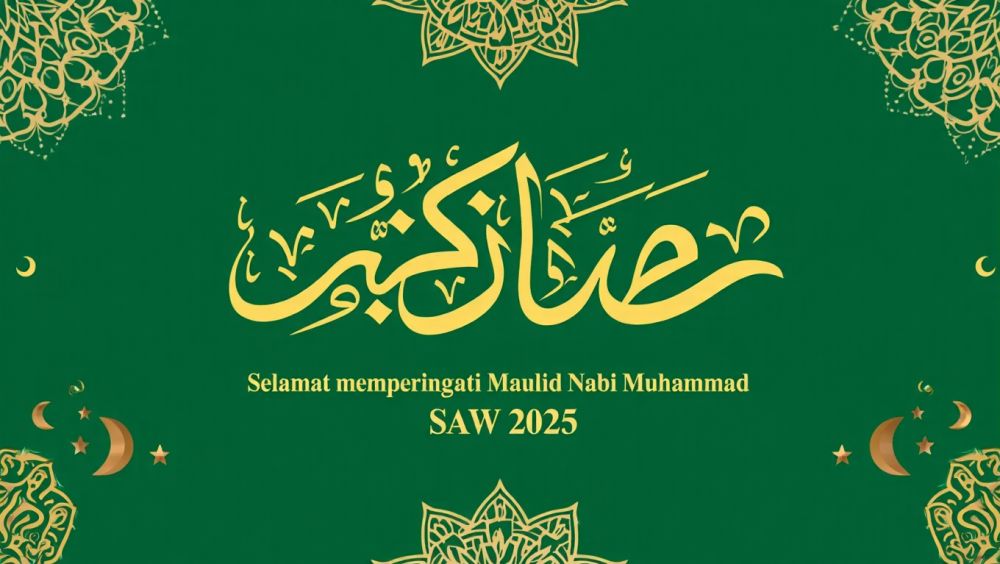 50 Ucapan Maulid Nabi Muhammad SAW 2025 bahasa Arab, lengkap dengan terjemahannya