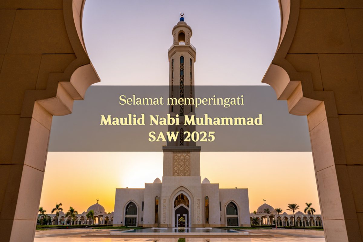 50 Ucapan Maulid Nabi Muhammad SAW 2025 bahasa Arab, lengkap dengan terjemahannya