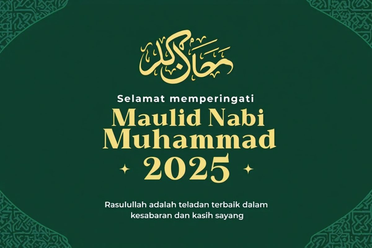 100 Quotes Maulid Nabi Muhammad SAW 2025, penuh makna dan inspirasi kehidupan