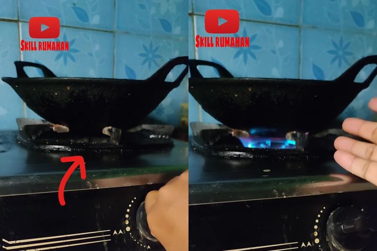 Kompor susah menyala? Begini cara mudah mengatasinya tanpa dibongkar atau dipantik api