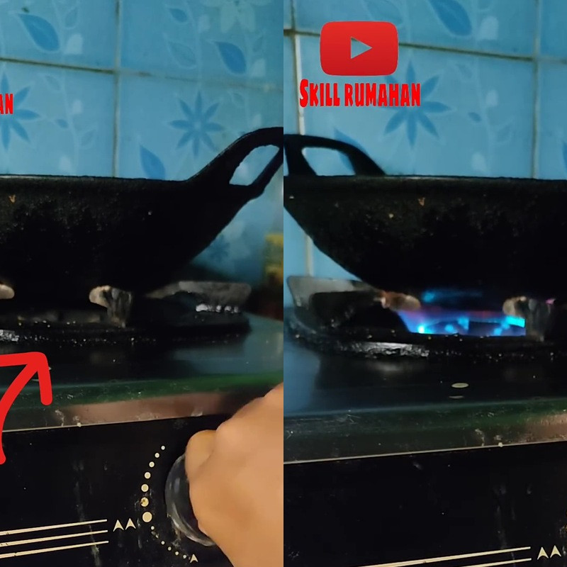 Kompor susah menyala? Begini cara mudah mengatasinya tanpa dibongkar atau dipantik api