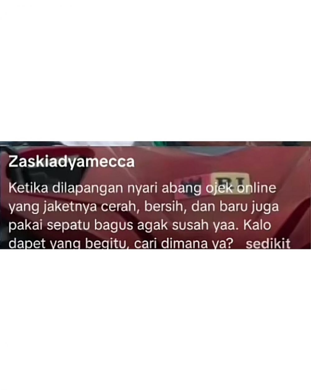 Kronologi Zaskia Adya Mecca banjir kritikan usai singgung penampilan driver ojol, Ini klarifikasinya
