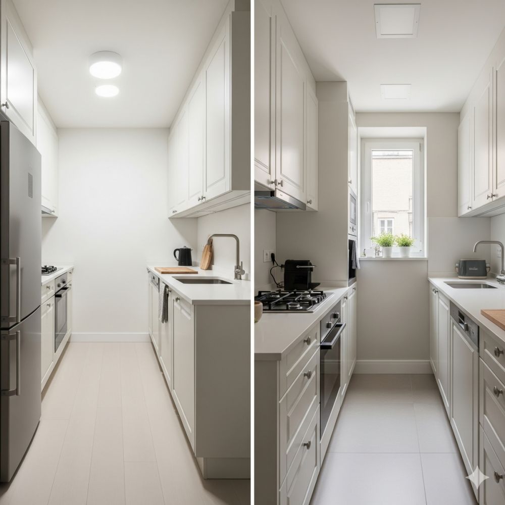 Dapur minimalis impian di rumah subsidi: Inspirasi desain 2025 untuk dapur panjang dan sempit