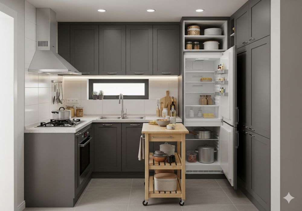 10 Desain dapur 2x3 meter anti sumpek: Inspirasi buat anak kost dan pasangan muda