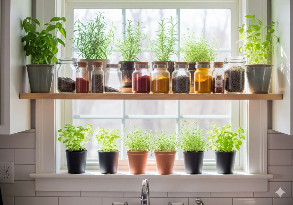 9 Desain dapur dengan rak terbuka kayu, solusi cerdas bikin ruang cantik dan fungsional