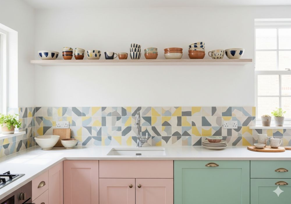9 Desain dapur dengan rak terbuka kayu, solusi cerdas bikin ruang cantik dan fungsional