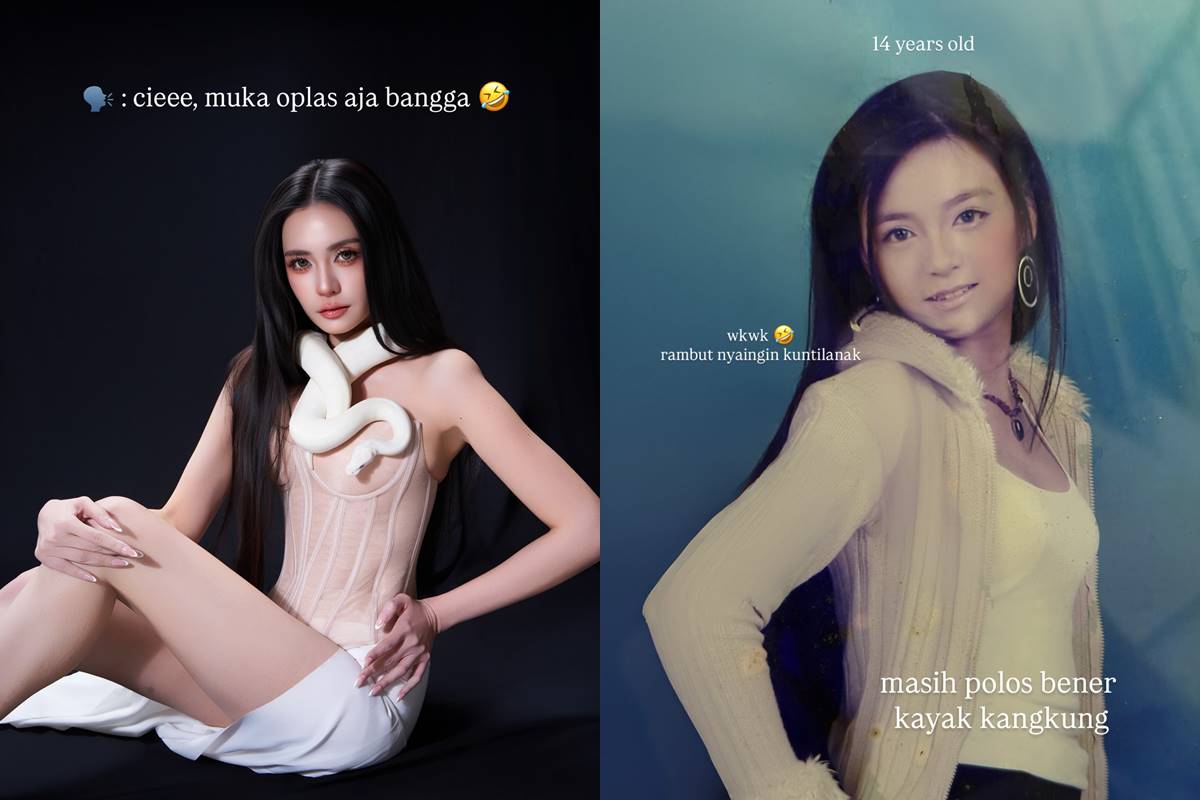 Wajahnya disebut hasil operasi plastik, influencer Tamara Dai bantah dengan spill 9 potret lawasnya