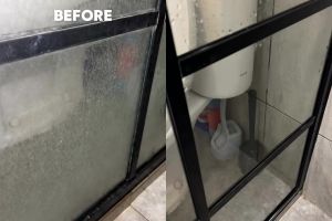 Sering bikin buram, ini cara mudah bersihkan kerak dan jamur di kaca kamar mandi pakai 2 bahan dapur