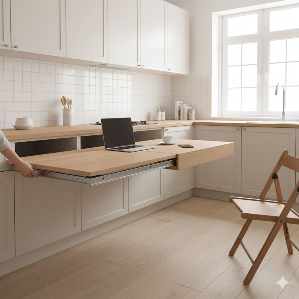 7 Ide desain dapur terbuka ke ruang makan, bikin rumah tambah luas dan akrab