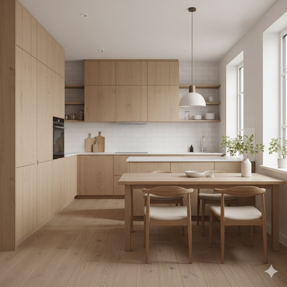 7 Ide desain dapur terbuka ke ruang makan, bikin rumah tambah luas dan akrab