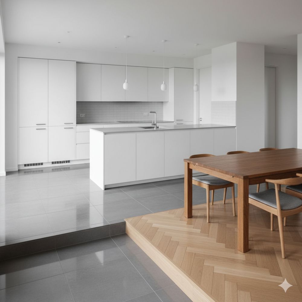 7 Ide desain dapur terbuka ke ruang makan, bikin rumah tambah luas dan akrab