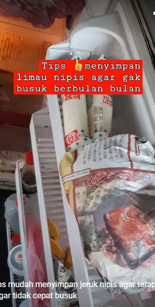 Trik gampang simpan jeruk nipis biar awet sampai 2 bulan, bukan ditaruh freezer