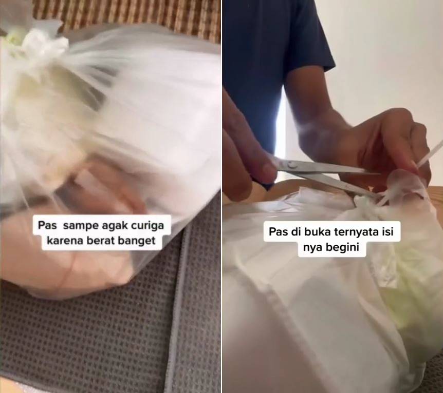 Minta lalapan ekstra ke pedagang, pria ini kaget dengan pesanan makanannya yang di luar dugaan
