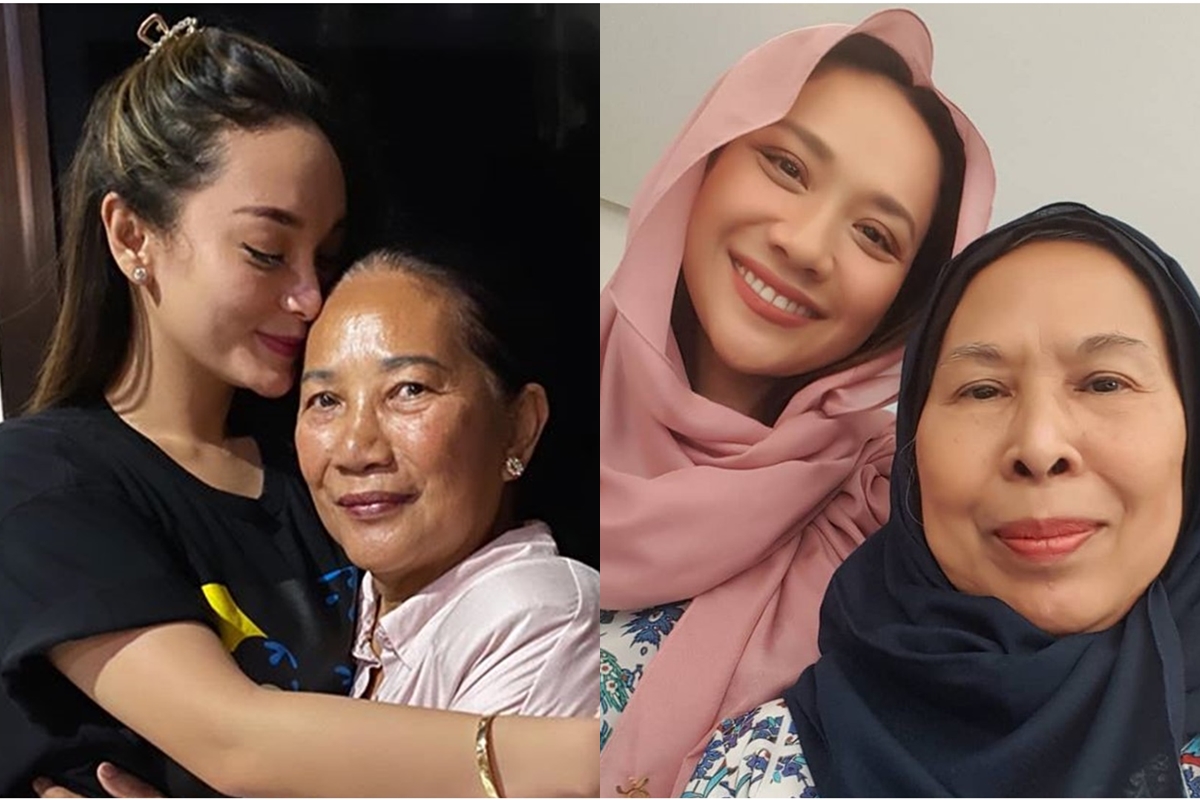 Akrabnya bak anak kandung, begini kedekatan 8 penyanyi cantik bareng ibu mertua