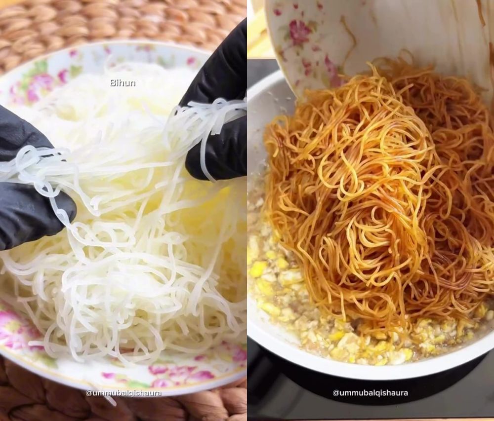 Matangnya lebih pas, begini trik masak bihun agar lebih kenyal, tak mudah lembek, dan antipatah