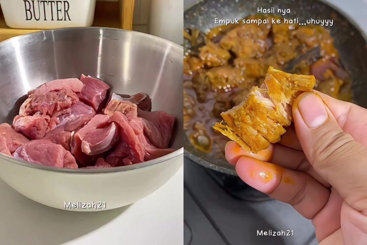 Tak cuma nanas, ternyata jenis tepung ini juga ampuh bikin daging sapi empuk tanpa perlu direbus lama