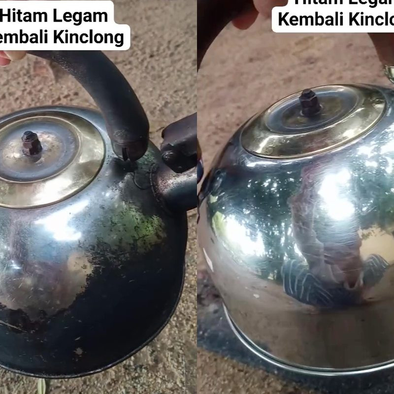 Punya teko gosong dan menghitam? Jangan dibuang! Cuci dengan 1 bahan alami ini biar kinclong bak baru