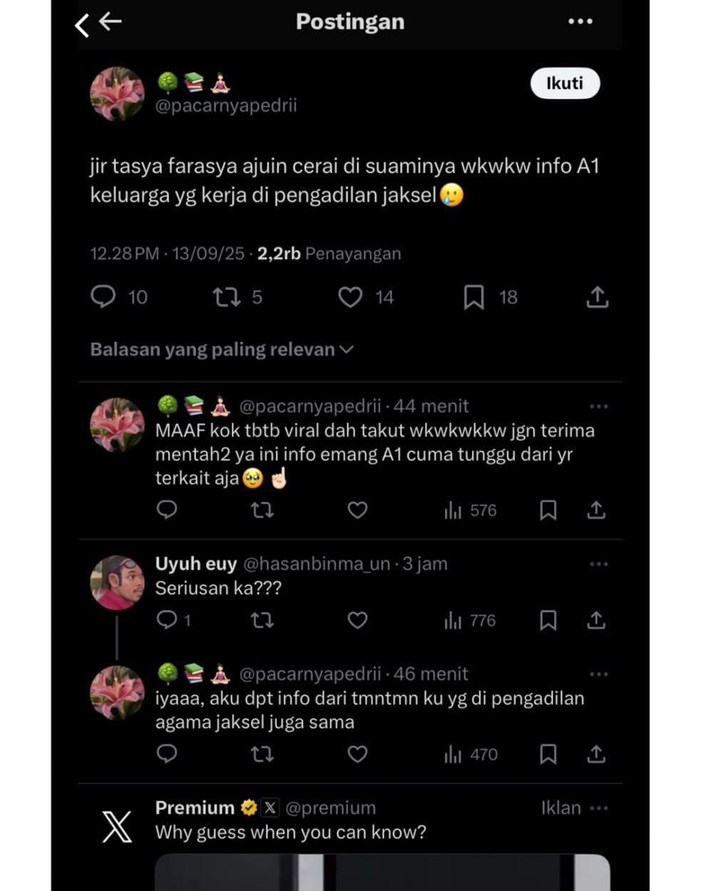 Tasya Farasya dikabarkan gugat cerai suaminya, begini fakta dan kronologi awalnya