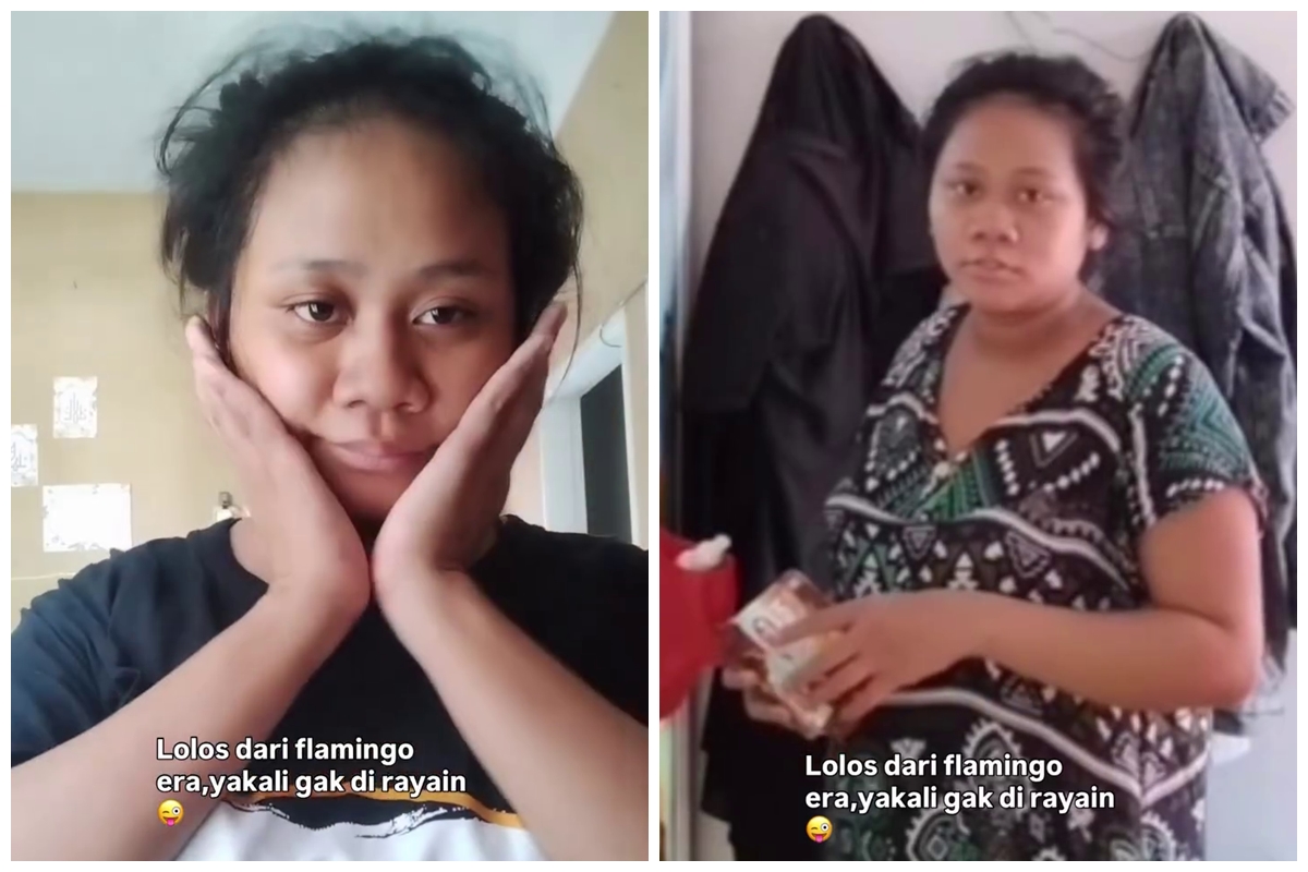 Buktikan flamingo era itu nyata, wanita ini acakadul usai melahirkan, kini glow up dan makin langsing