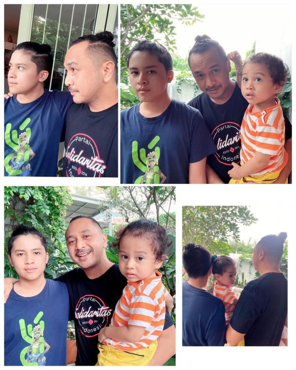 Potret kebersamaan 10 seleb bareng putra sambungnya, tetap harmonis walau tidak sedarah