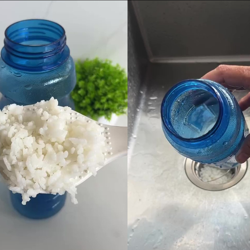 Unik tapi ampuh! Wanita ini bagikan cara antimainstream atasi botol minum bau bermodal nasi putih