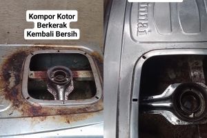 Punya kompor lama yang berkerak tebal? Bersihkan dengan campuran bahan ini biar noda cepat rontok