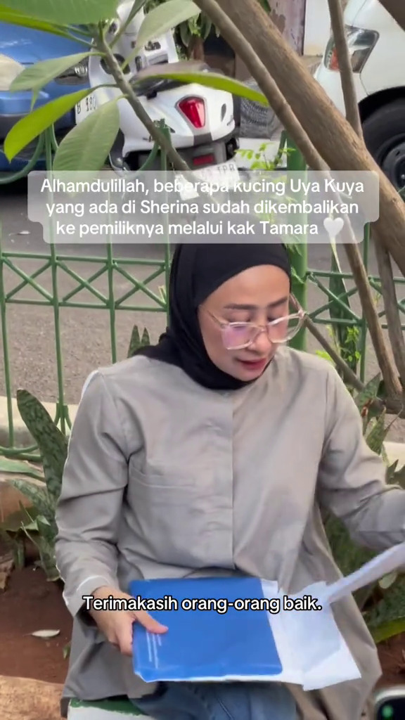 Mediasi 12 jam berujung damai, ini 9 potret Sherina akhirnya kembalikan 5 kucing Uya Kuya