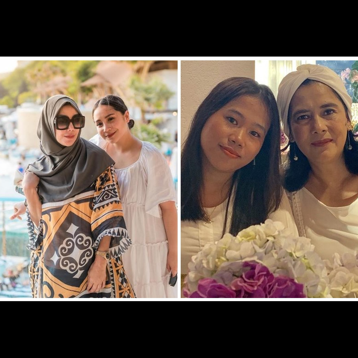 Kompaknya bak anak kandung, begini potret kebersamaan 10 seleb bareng menantu