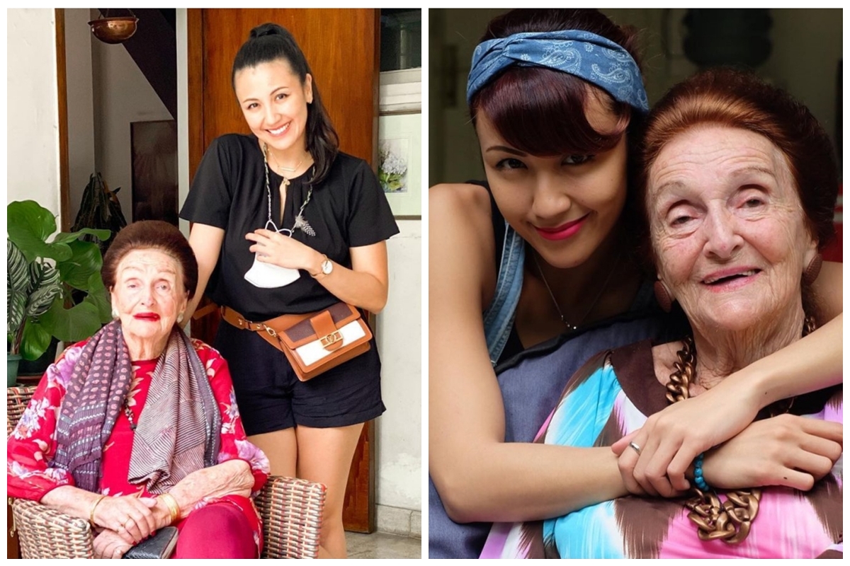 Meninggal di usia 101 tahun, 9 potret kenangan Sharena Delon dan nenek, wajah bulenya bak Rose Titanic