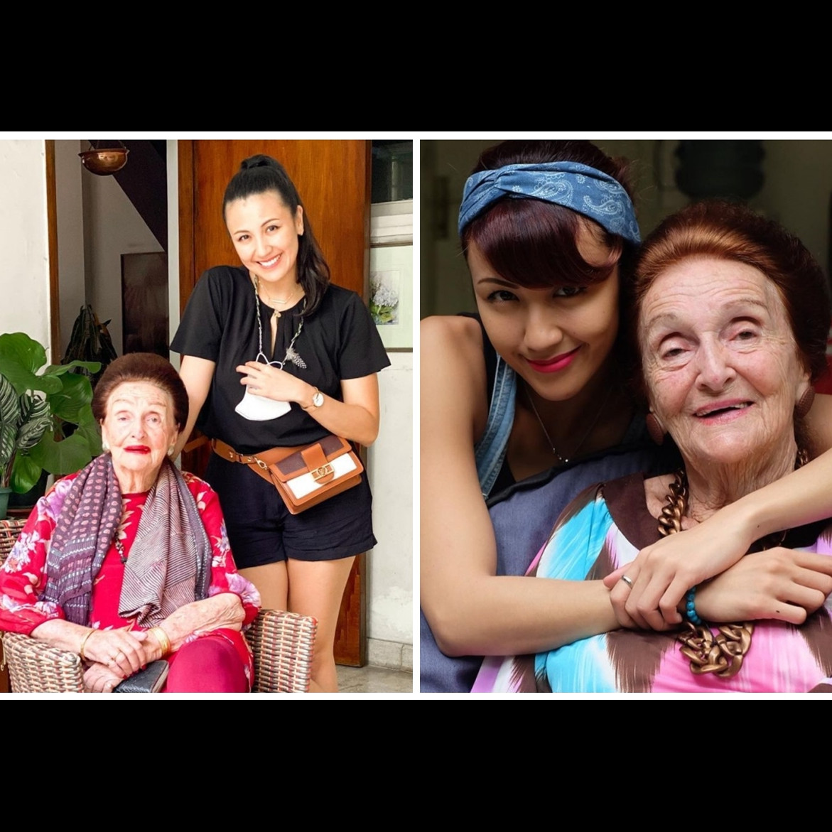 Meninggal di usia 101 tahun, 9 potret kenangan Sharena Delon dan nenek, wajah bulenya bak Rose Titanic