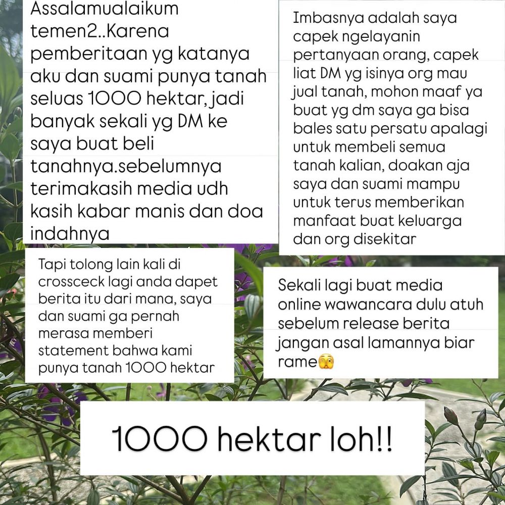 Kini fokus jadi petani, Narji bantah punya lahan 1000 hektar, ternyata ini faktanya