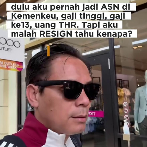Gaji besar tak jamin beri ketenangan, kisah pria PNS Kemenkeu sengaja resign karena jauh dari keluarga