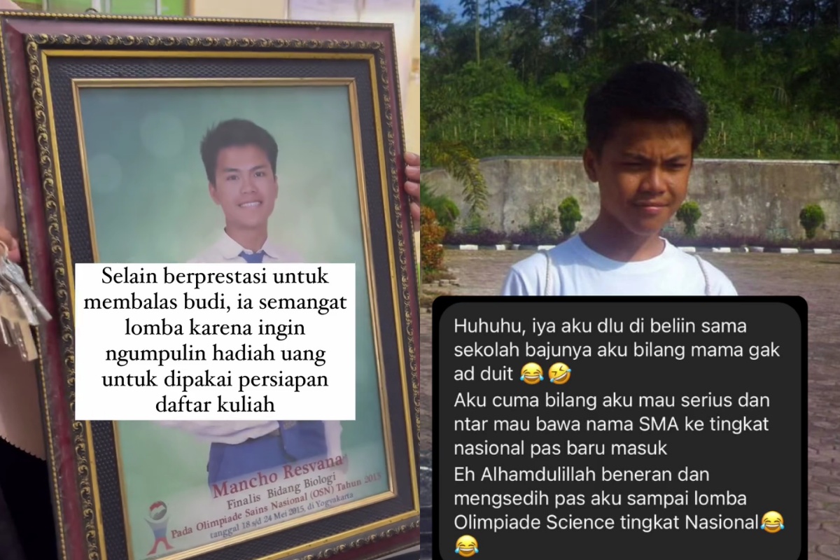 Dulu dibelikan seragam sekolah oleh guru karena tak mampu, pria ini balas dengan cara tak terduga