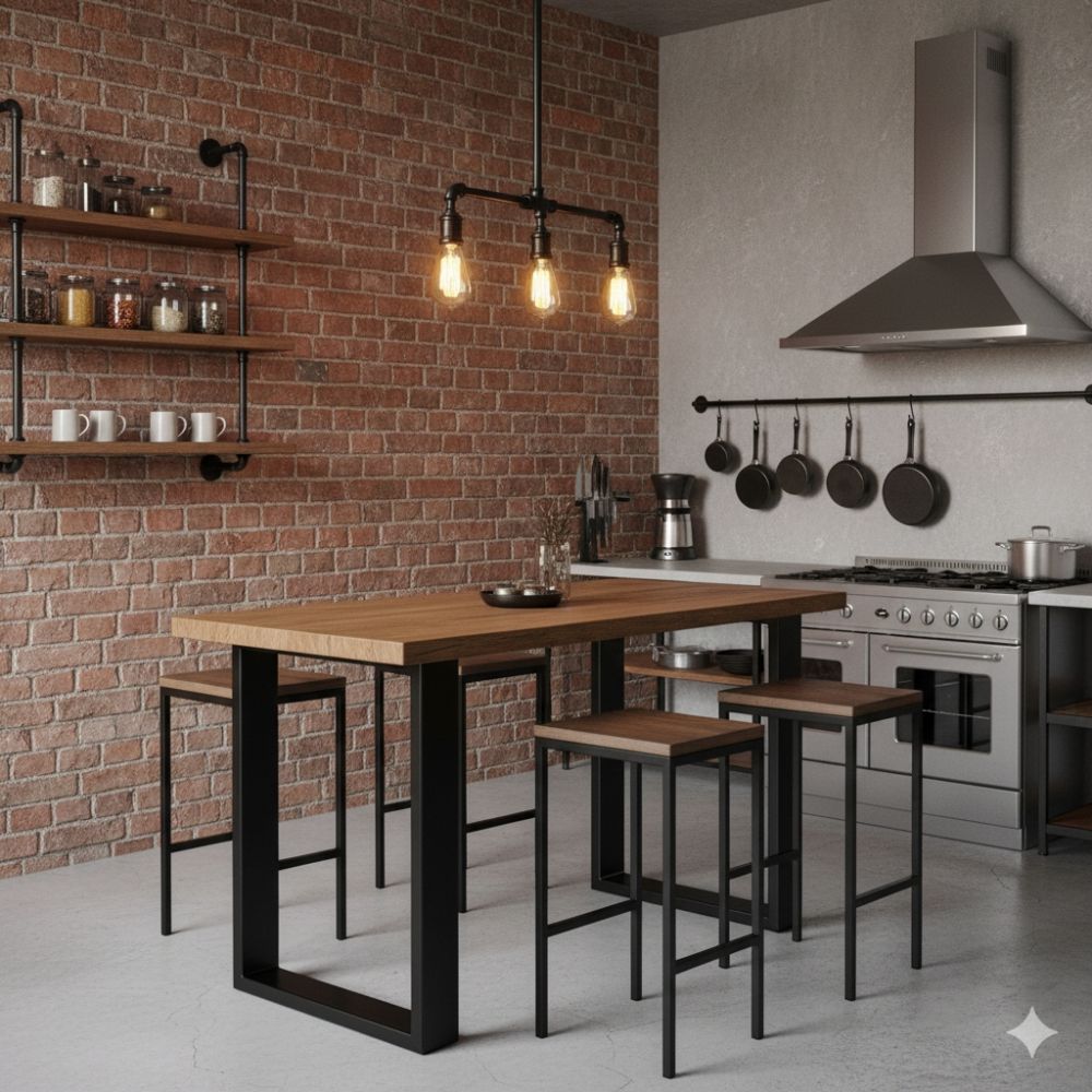 Tampil beda, 5 desain dapur ala warung ini bikin betah kumpul dan masak