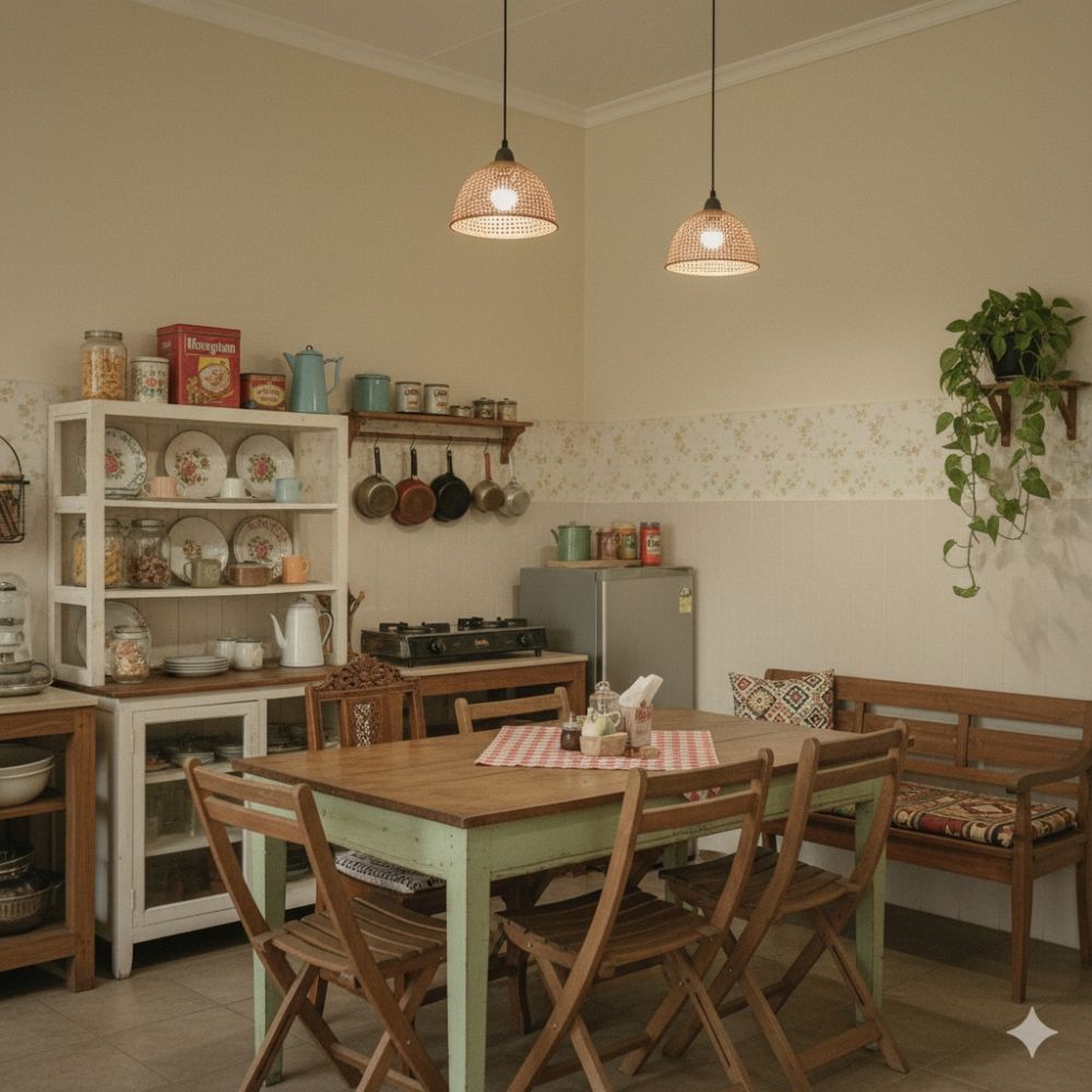 Tampil beda, 5 desain dapur ala warung ini bikin betah kumpul dan masak