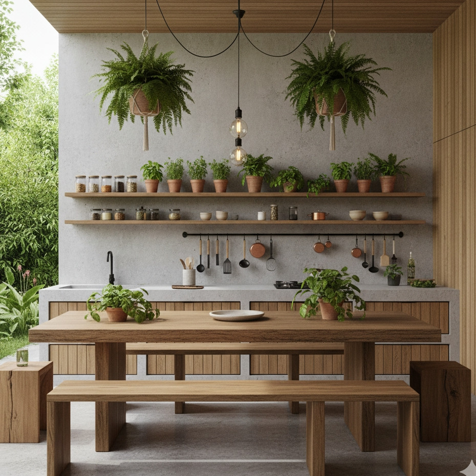 Tampil beda, 5 desain dapur ala warung ini bikin betah kumpul dan masak