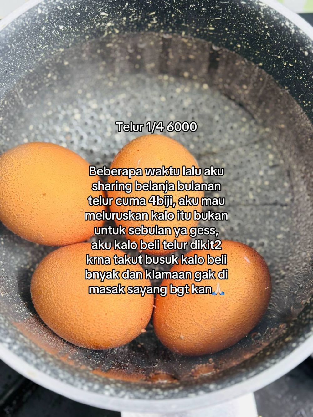 Viral wanita spill cara atur uang belanja Rp7.500 bisa untuk makan seharian, hitungannya bikin heran