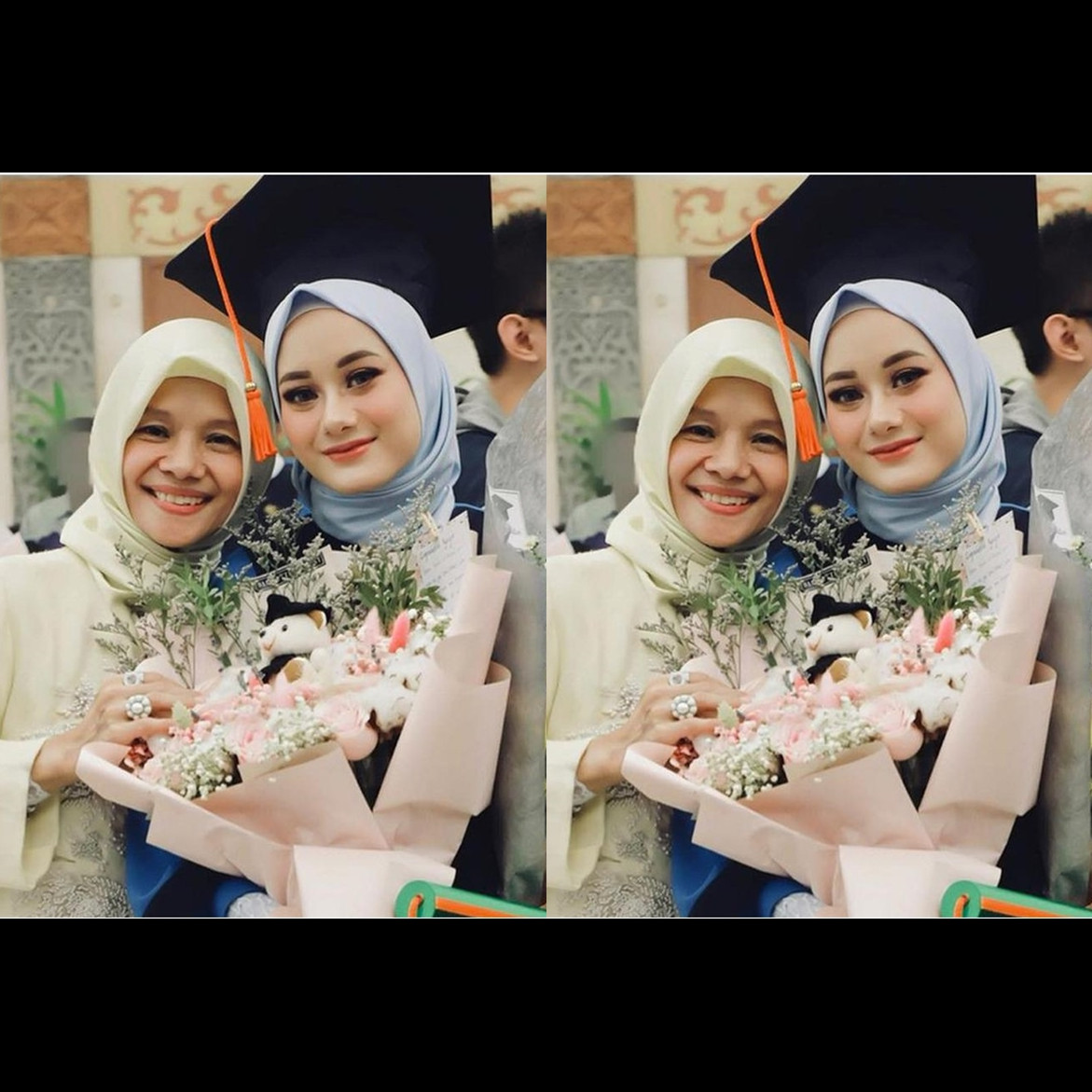 Bak pinang dibelah dua, begini 9 potret kebersamaan Dinda Hauw dan ibunda