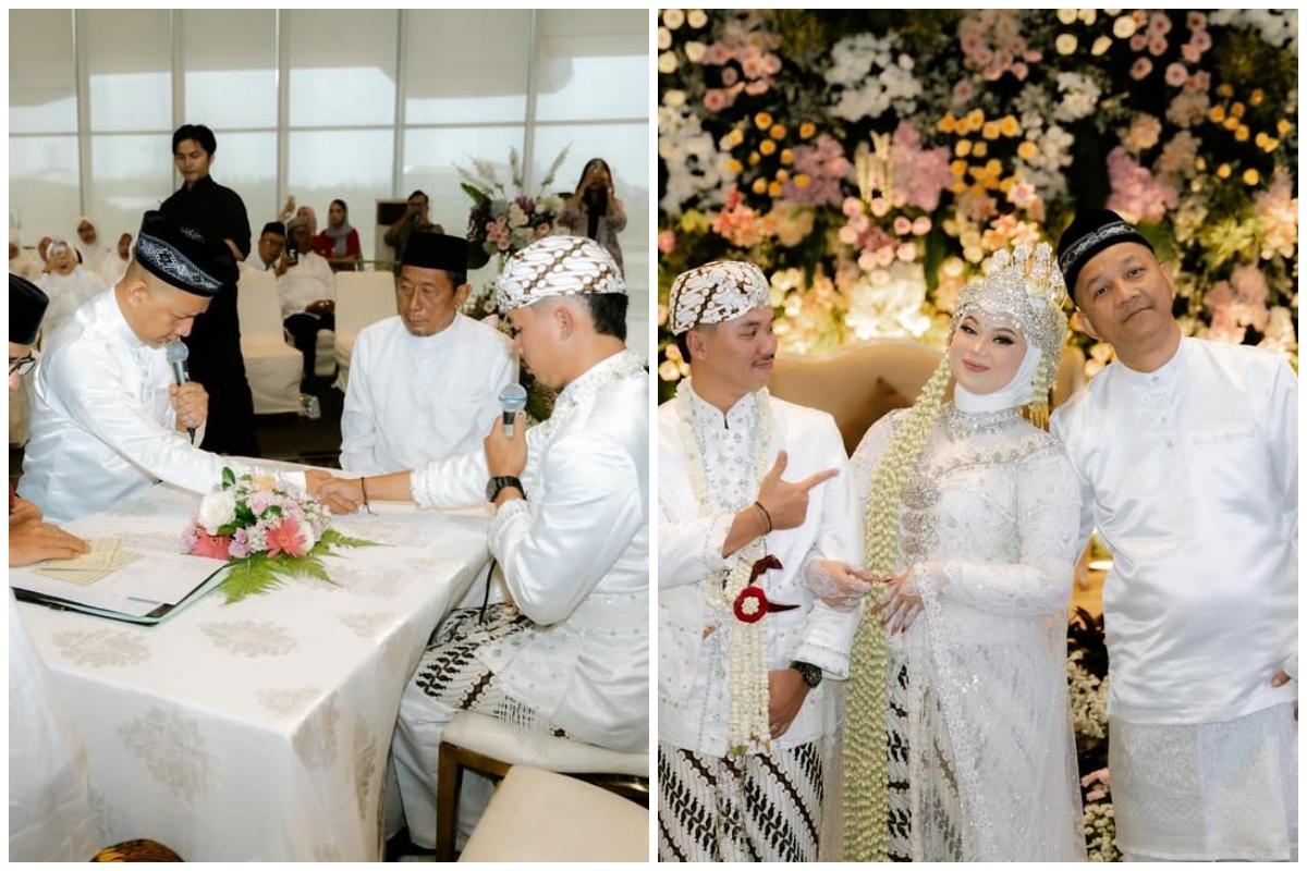 9 Potret Rowman Ungu nikahkan putri sulungnya Rekha Aulia Rahmania, sosok menantu berprofesi mentereng