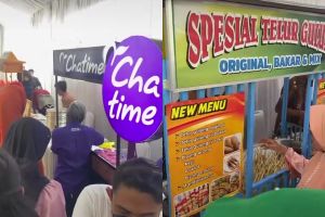 Berasa ke festival jajanan, potret menu prasmanan di kondangan ini nggak biasa, bikin full senyum