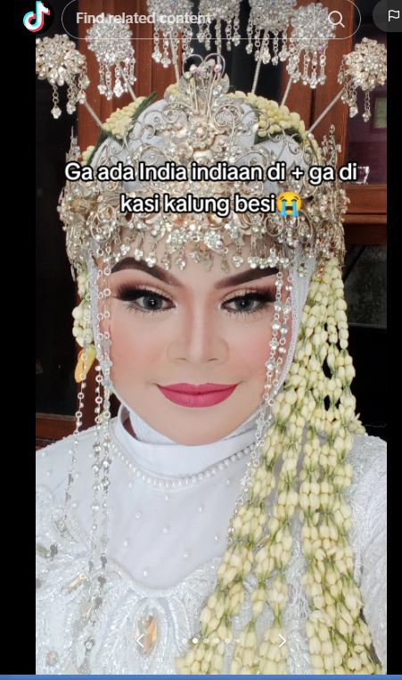 Wanita ini nekat pakai MUA harga nawar, begini 9 potret foto pernikahannya yang bikin gigit jari