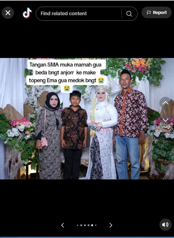 Wanita ini nekat pakai MUA harga nawar, begini 9 potret foto pernikahannya yang bikin gigit jari