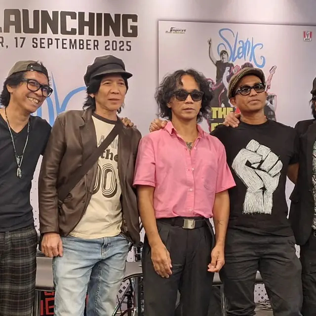 Anggap uang royalti sebagai uang jajan, Slank blak-blakan emoh kubu-kubuan soal polemik royalti musik