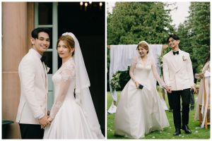 9 Potret Cassandra Lee dan Ryuken Lie jalani pembaruan sumpah nikah Inggris, gelar resepsi intim