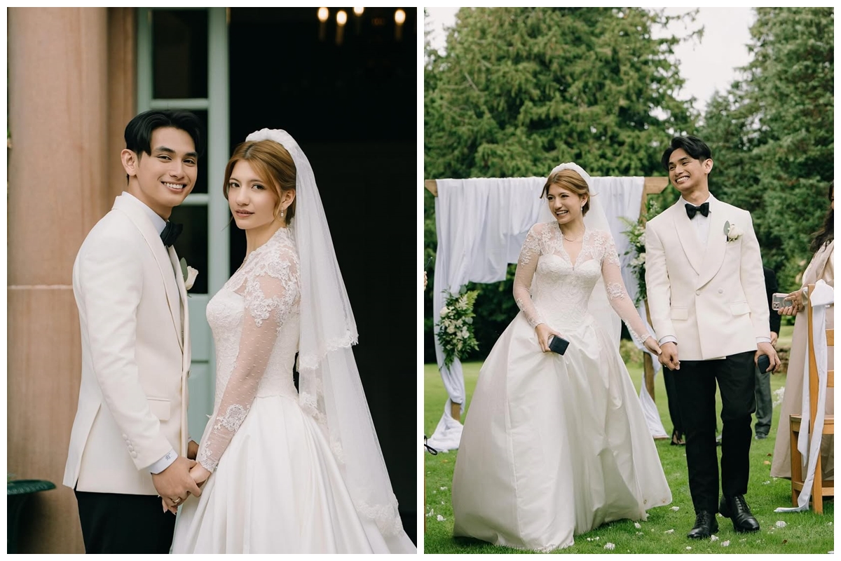 9 Potret Cassandra Lee dan Ryuken Lie jalani pembaruan sumpah nikah Inggris, gelar resepsi intim