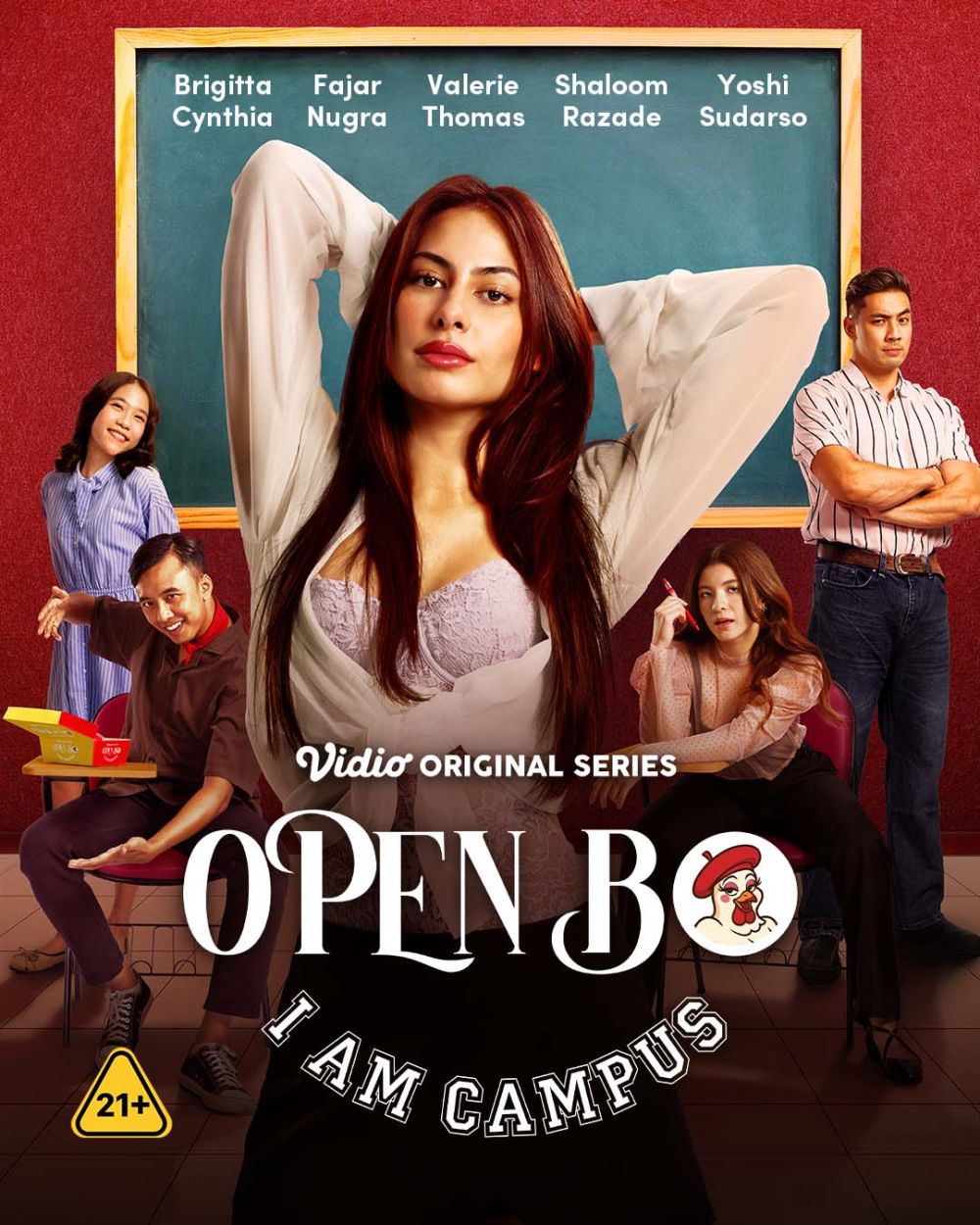 Serial Open BO: I Am Campus, siap bikin drama panas plus komedi absurd yang bikin weekendmu jadi chaos