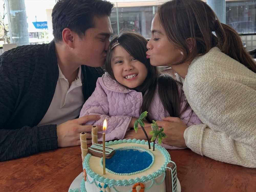 Momen akur Acha Septriasa dan Vicky Kharisma rayakan ultah anak, buktikan kompak jalani co-parenting