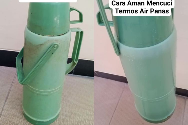 Kerap dibiarkan kotor, ini cara aman cuci termos air panas agar tak rusak dan panasnya tetap terjaga